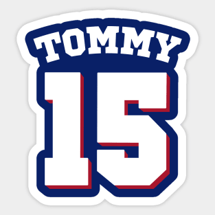 Tommy 15 - 2 Sticker